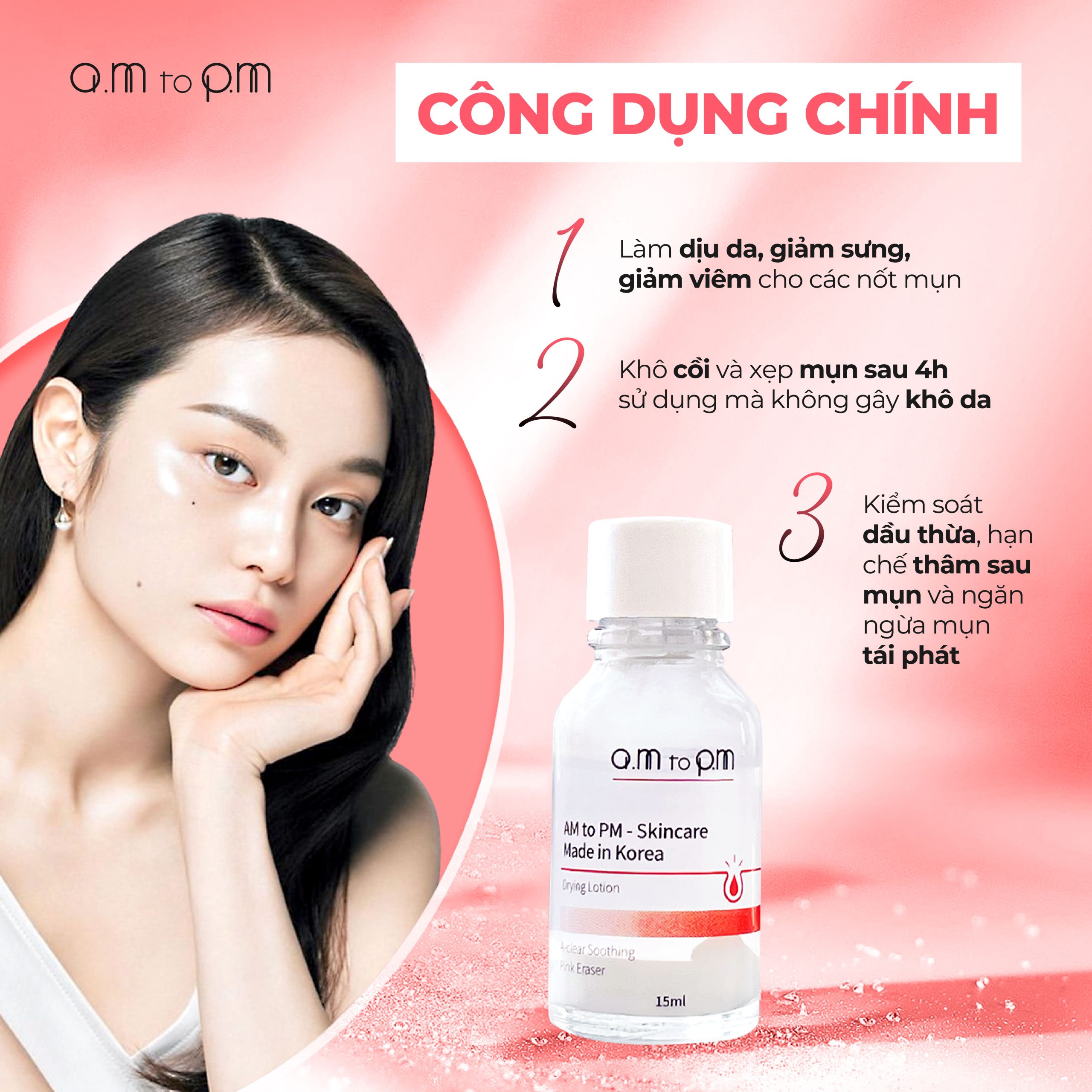 Zinc Oxide – Trị mụn hiệu quả, an toàn, bạn đã biết chưa? 2 Tinh Chất Chấm Mụn 2 Lớp Am to Pm