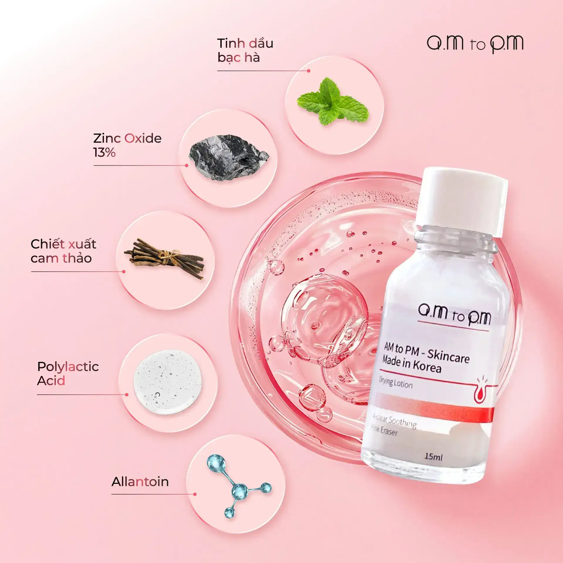 Zinc Oxide – Trị mụn hiệu quả, an toàn, bạn đã biết chưa? 3 Tinh chất chấm mụn 2 lớp