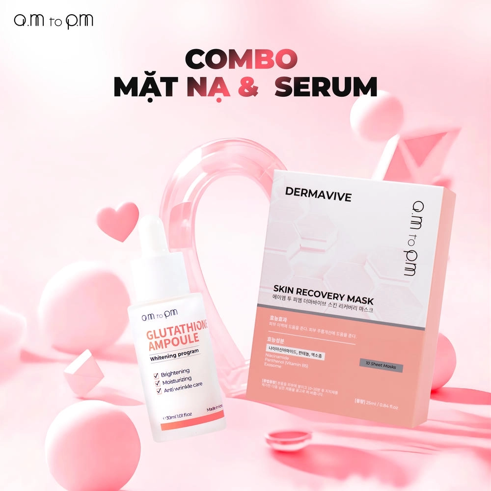 mask, serum